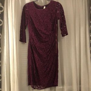 Adrianna Papell Lace Cocktail Dress